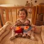 Peluche de Jesús que respira, canta y calma